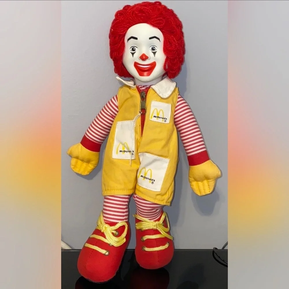Vintage | Toys | Vintage 984 Ronald Mcdonald Doll Mcdonalds